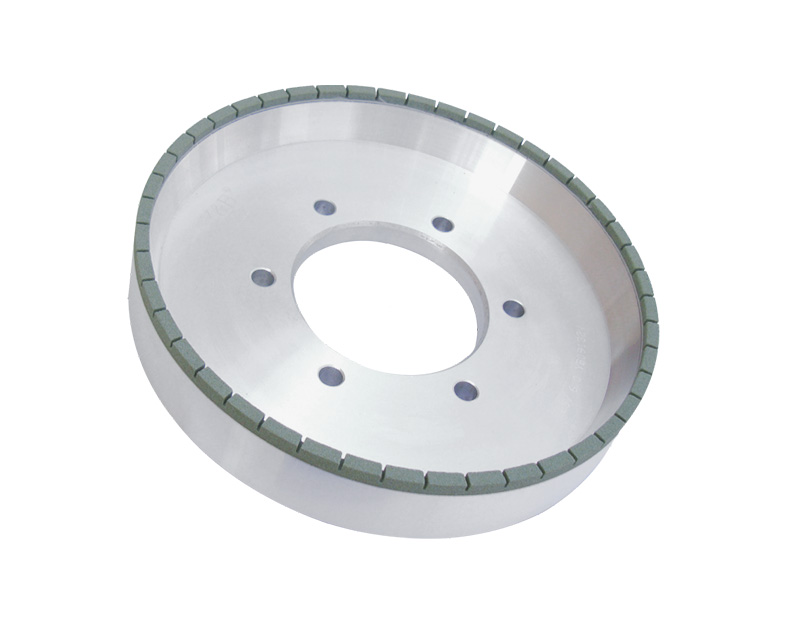 Single polysilicon grinding ceramic CBN grinding wheel